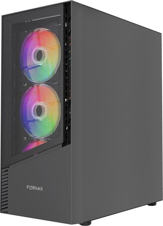 Actual product image Gembird PC case Midi-Tower Fornax 4300 ATX black (ATX)