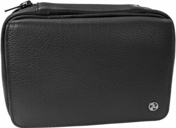 Actual product image Rattray’s Rattray's 3 Pipe Bag Black Leather PB2
