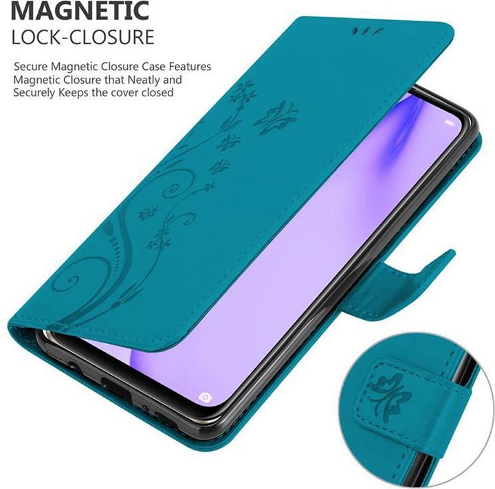 Produktbild Cadorabo Flower Book Cover (Huawei P40 Lite)