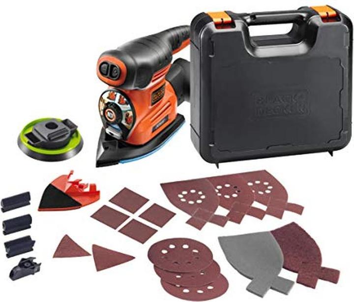 Image du produit Black & Decker Multisandre Autoselect® 4-en-1 KA280K (Ponceuse multi, 220 W)