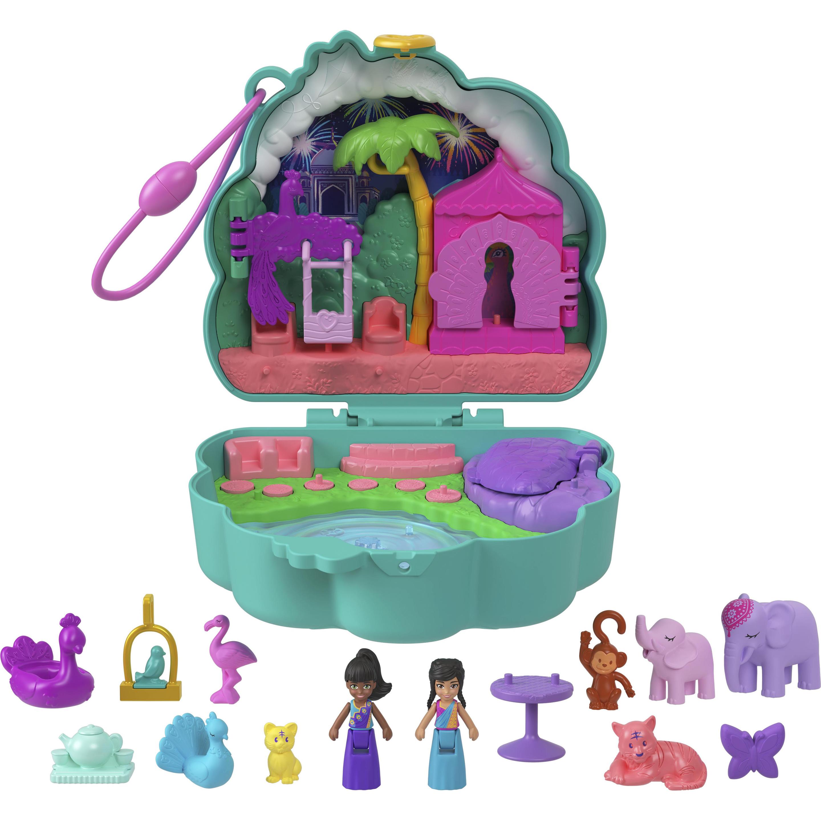 Thumbnail - Polly Pocket Peacock Garden-Schatulle