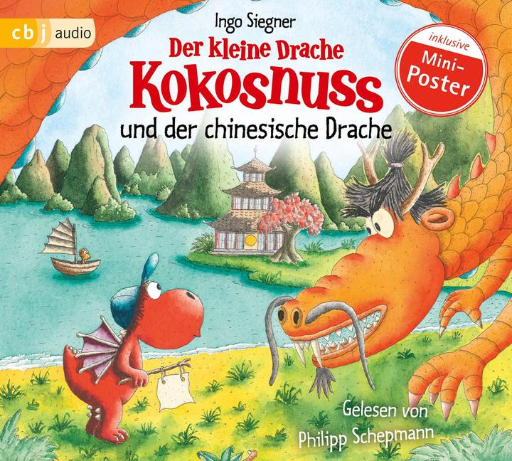 Productafbeelding De kleine draak kokosnoot en de Chinese draak (Ingo Siegner, Philipp Schepmann, Duits)