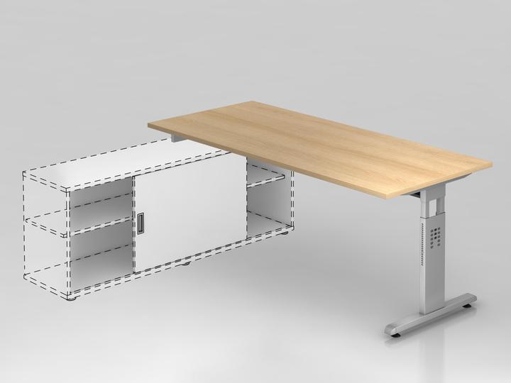 Actual product image Hammerbacher O series (180 x 80 cm)