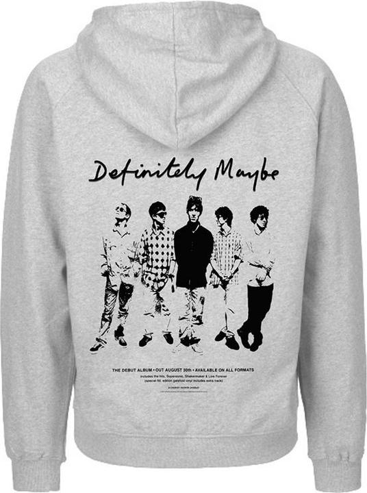 Actual product image Oasis Definitely Maybe Promo HSWZ (Zipper-Hoodie) (M)