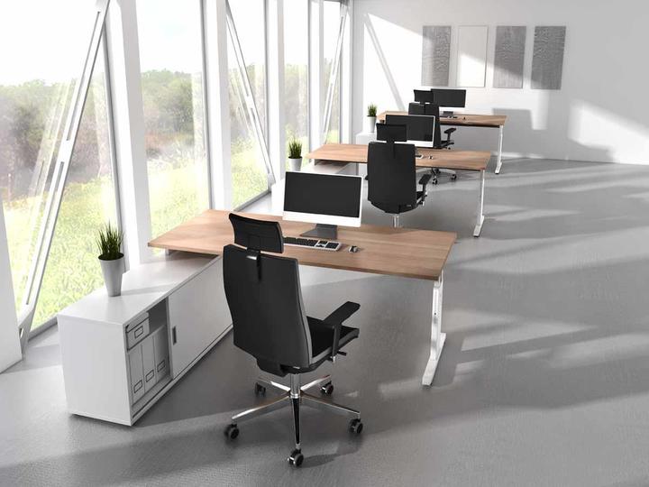 Image du produit Hammerbacher Série O (180 x 80 x 72 cm)