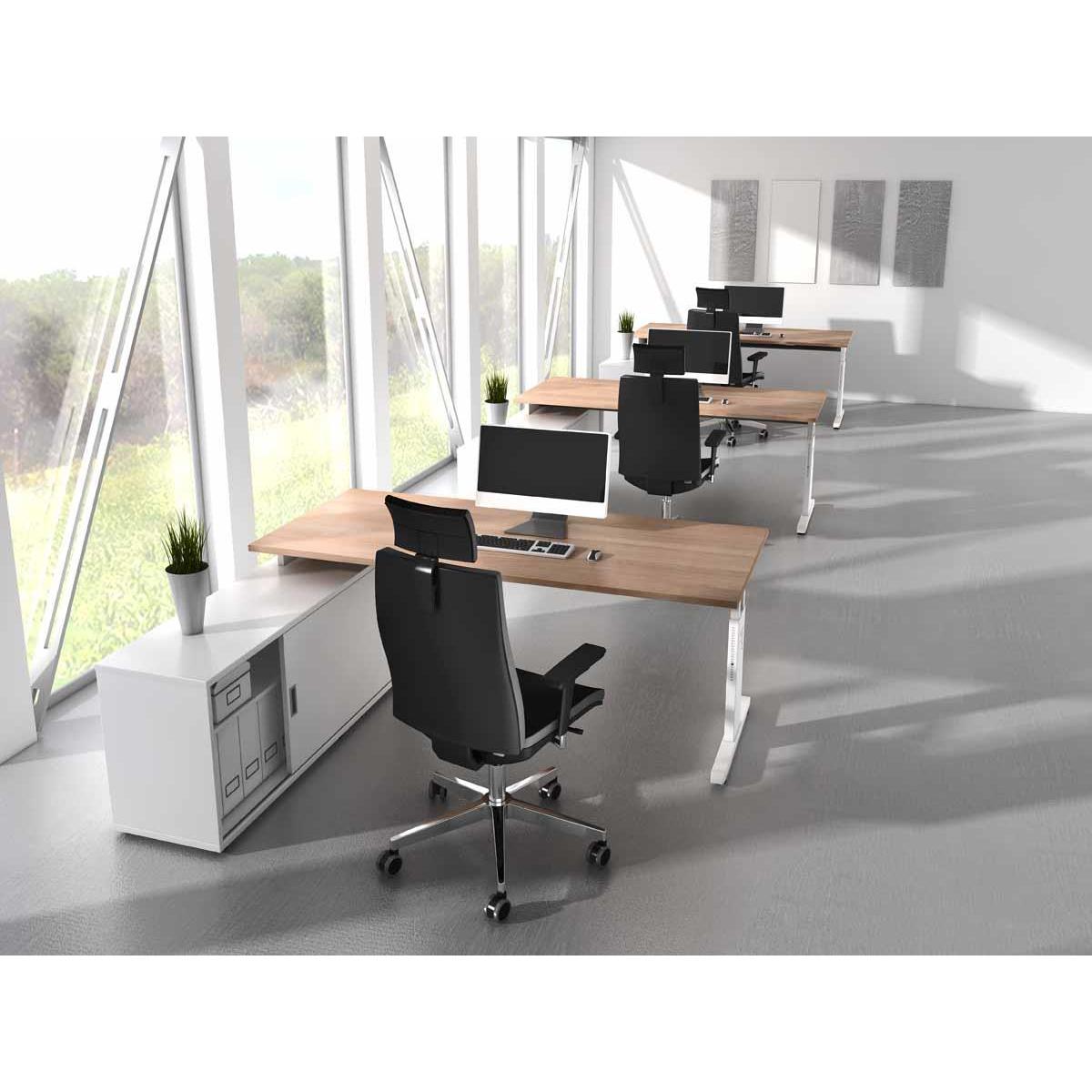 Thumbnail - Hammerbacher, Schreibtisch, Serie O (180 x 80 x 72 cm)