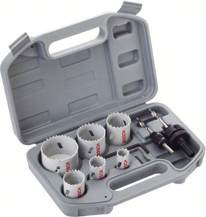 Bosch Professional Zubehör Hole saw set (24, 27, 32, 35, 40, 52 mm)