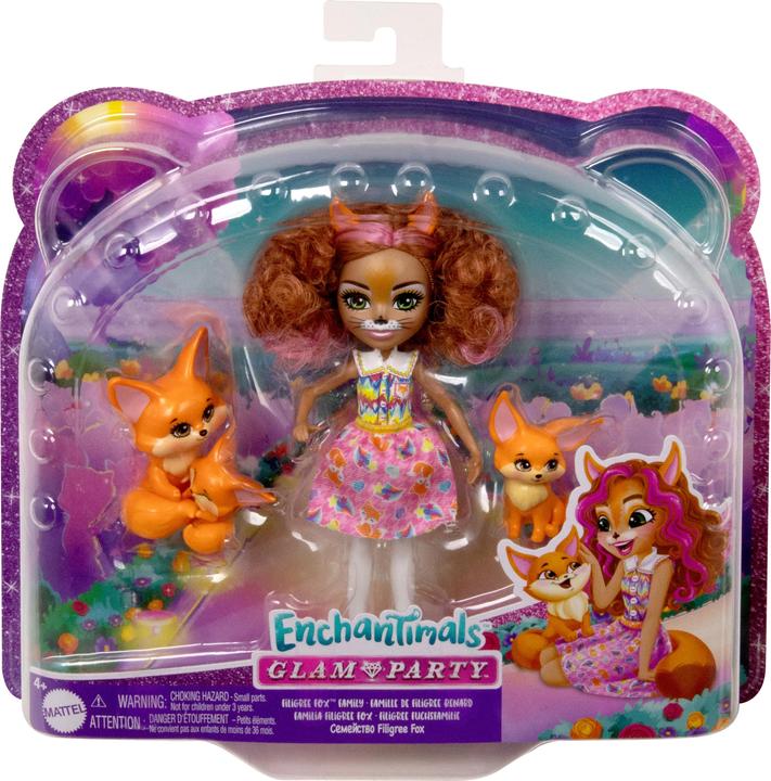Actual product image Enchantimals Filigree Fuchs Familie
