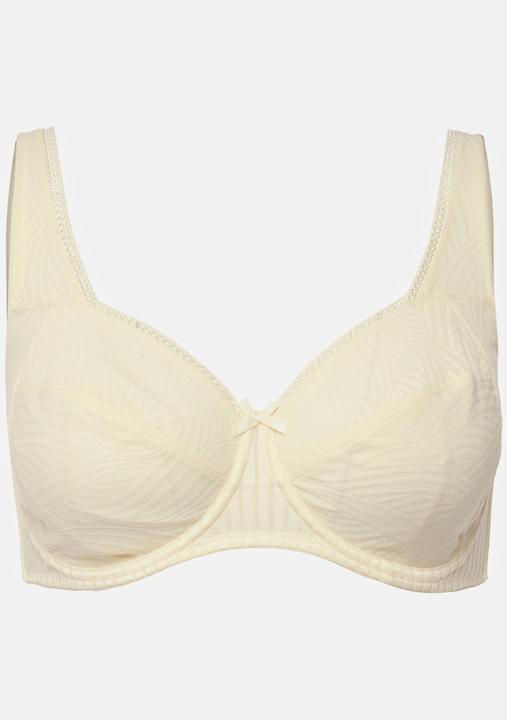 Actual product image Ulla Popken Ribbed Jersey Underwire Bra (110 D)