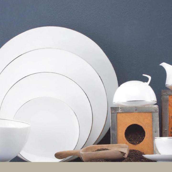 Produktbild Rosenthal Platzteller 33 cm - TAC Gropius Platin (1x, 33 cm)