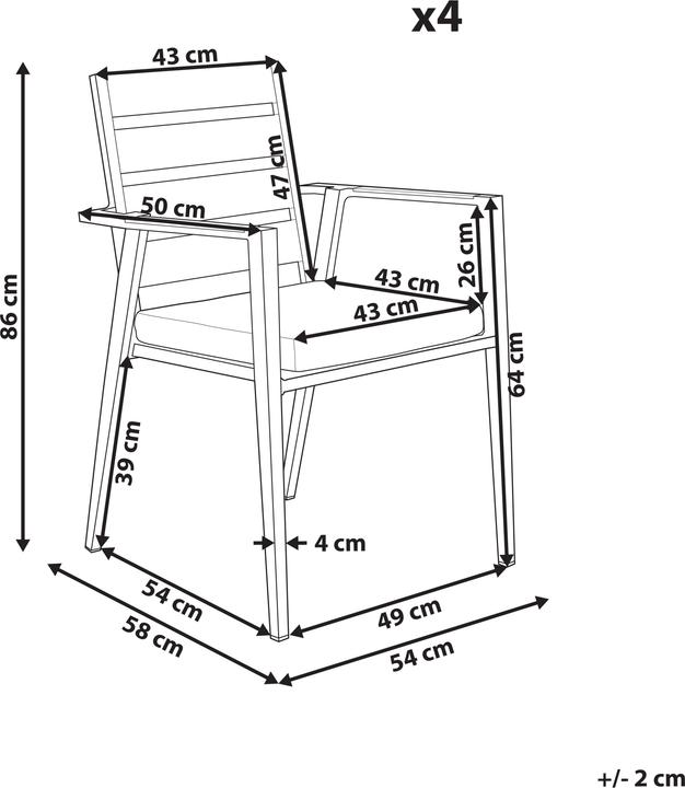 Produktbild Beliani Taviano