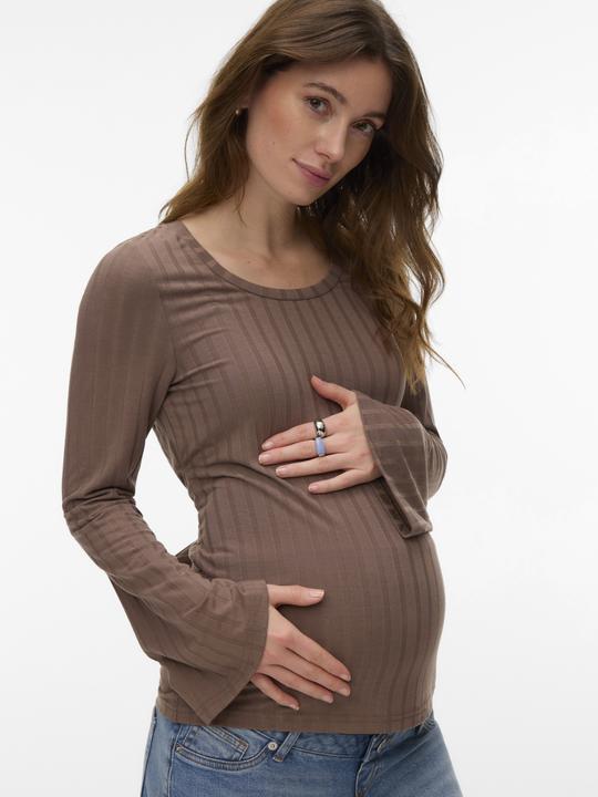 Immagine prodotto Mamalicious Normal geschnitten U-Ausschnitt Top Bluse (M)