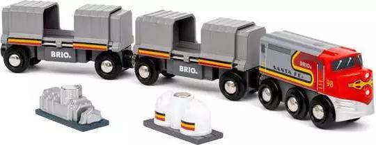 Actual product image Ravensburger BRIO World - 36089 Trains of the World Santa Fe train | Toy train for children aged 3 and over