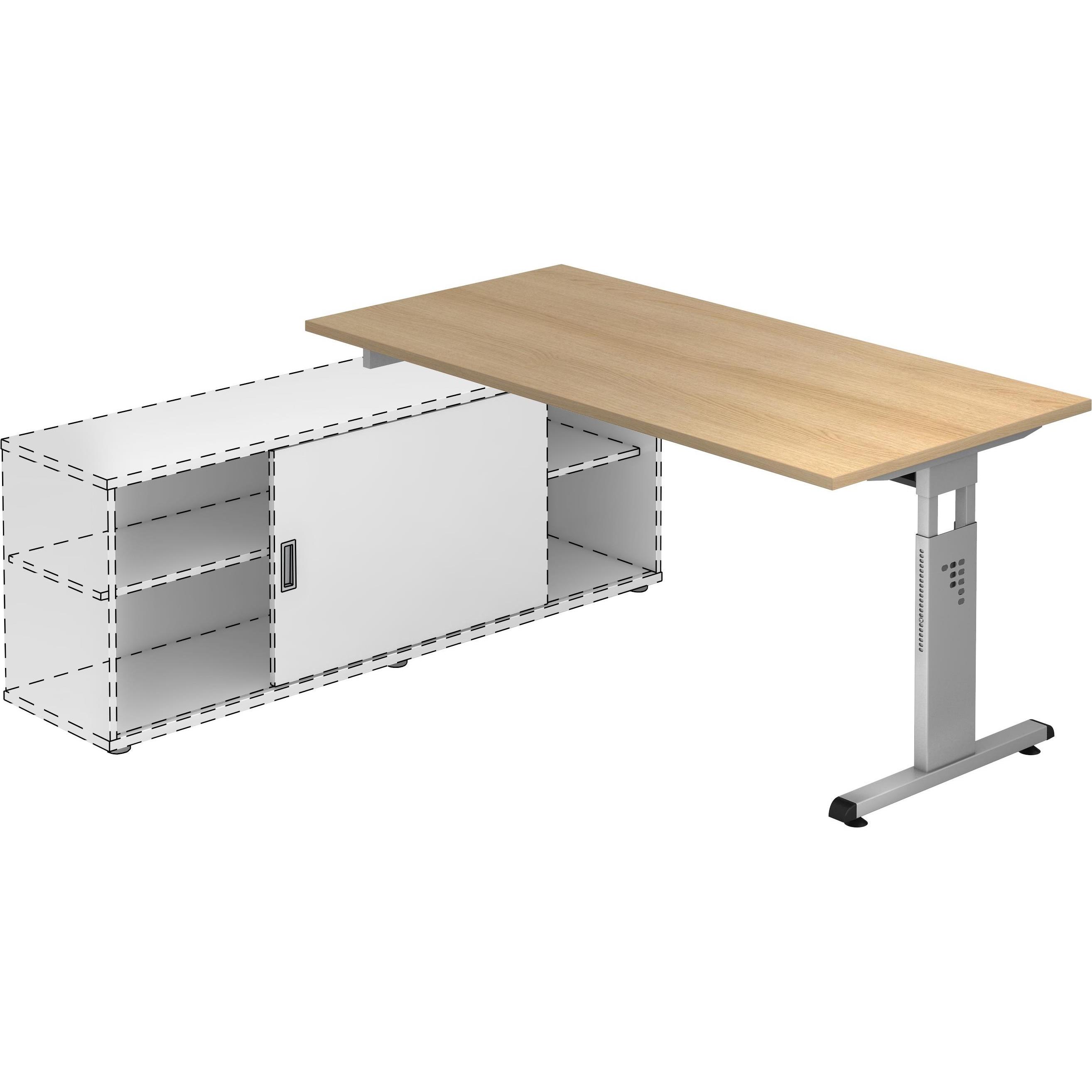 Hammerbacher, Schreibtisch, Serie O (160 x 80 cm)