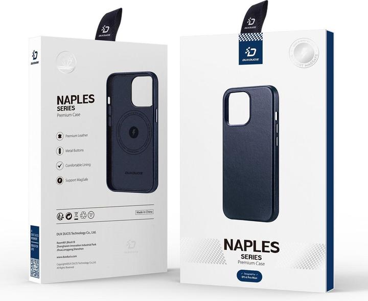 Image du produit Dux Ducis Naples Series Étui en cuir véritable (Apple iPhone 14 Pro Max)