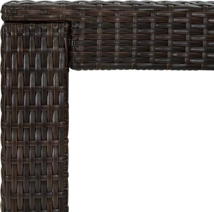 Actual product image vidaXL Bar-Set (100 x 60.50 x 110.50 cm)