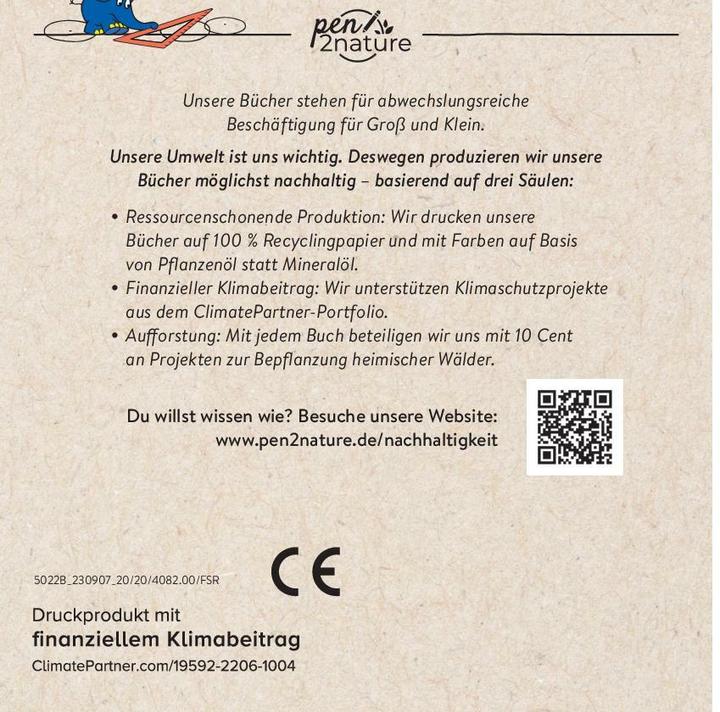 Immagine prodotto Die Maus - Malblock mit Sachwissen Natur und Tiere (Tedesco, pen2nature, 2024)