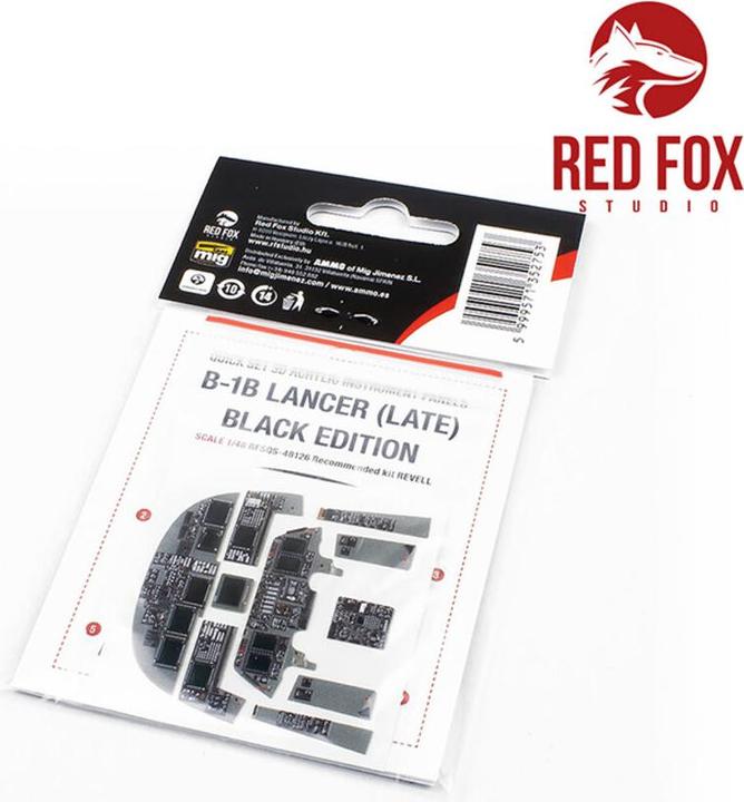 Produktbild 1/48 Rockwell B-1B Lancer (Late) BE (for Revell kit)