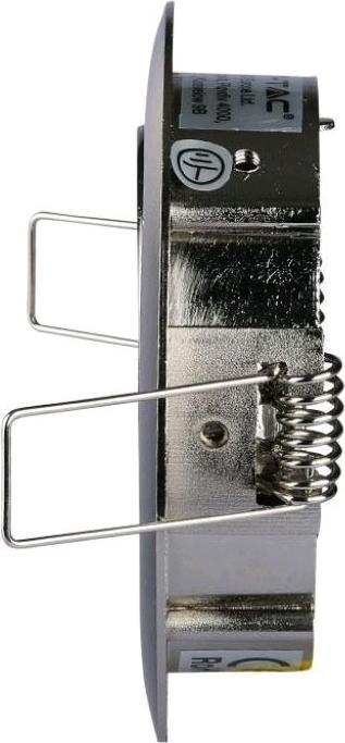 Image du produit V-TAC VT779SNRD GU10 boîtier rond nickel satiné