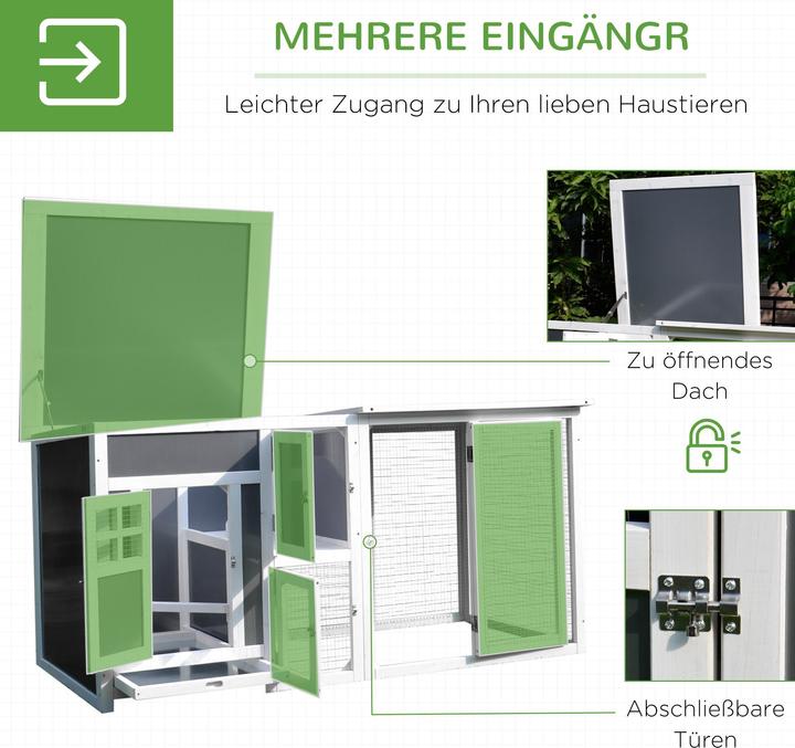 Actual product image PawHut Chicken coop