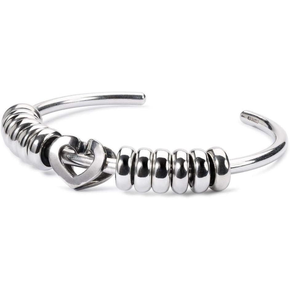 Trollbeads, Bracciale, Braccialetto da polso per donna con perle intercambiabili, (Argento 925)
