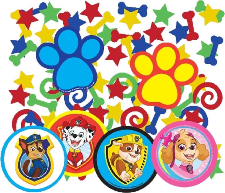 Paw Patrol Konfetti Pat' Patrouille Anniversary (6 Stück)