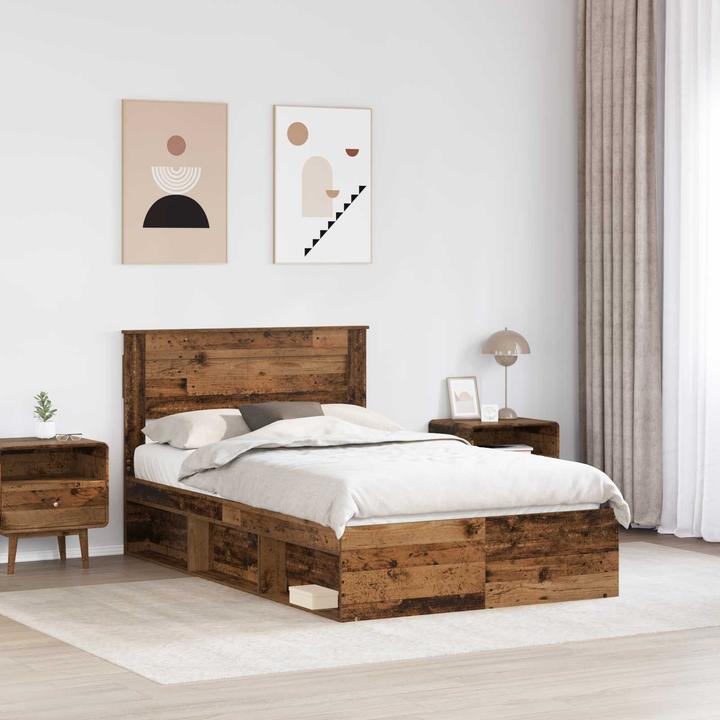 Image du produit vidaXL Moderner Bettrahmen (120 x 200 cm)