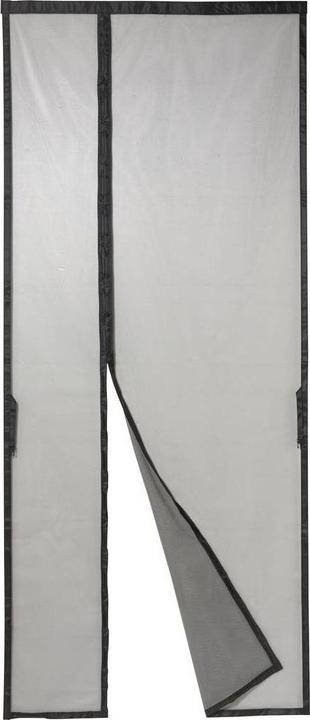 Renkforce RF-IS-700 RF-6683266 Tür-Fliegengitter (L x B) 210 cm x 90 cm Schwar (210 x 90 cm)