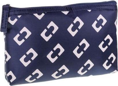 Inter Vion Inter-Vion Geometric Envelope Cosmetic Bag Navy Blue S
