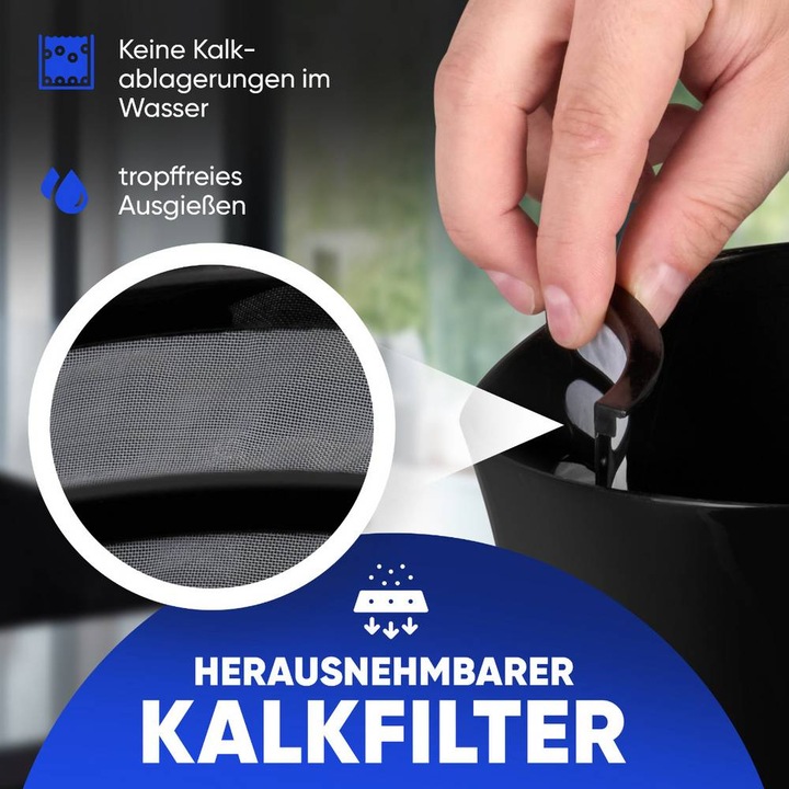 Produktbild Bomann Clatronic Wasserkocher schwarz WK 3819 (1.70 l)