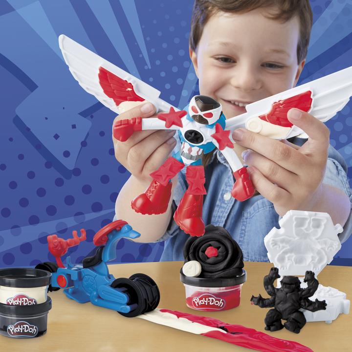 Produktbild Play-Doh PD Captain America Moto-Slicer