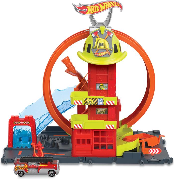 Produktbild Hot Wheels City Super-Looping Feuerwache