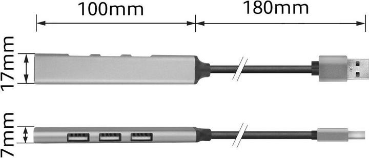 Image du produit ACT AC6325 (USB-A, 4 ports)