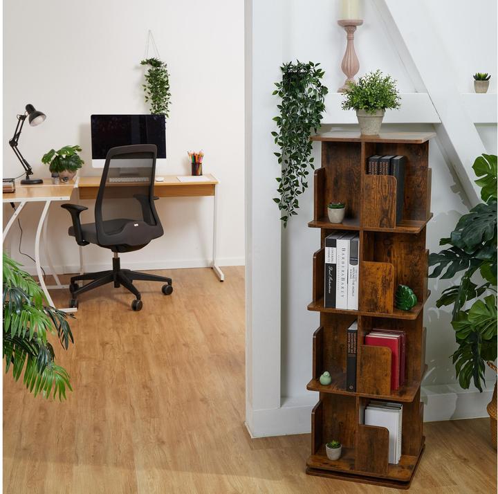 Produktbild Relaxdays Bücherregal (39 x 39 x 125.5 cm)
