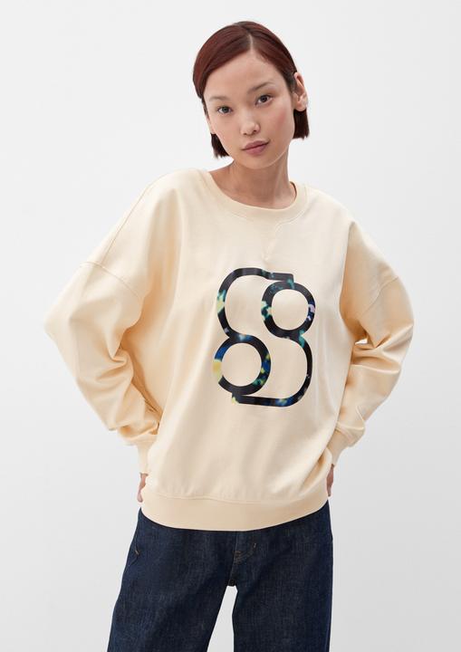 Produktbild s.Oliver Sweatshirt Sweatshirt mit Frontprint (32)