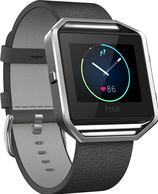 Produktbild Fitbit Blaze Lederarmband mit Rahmen (Echtleder, Blaze)