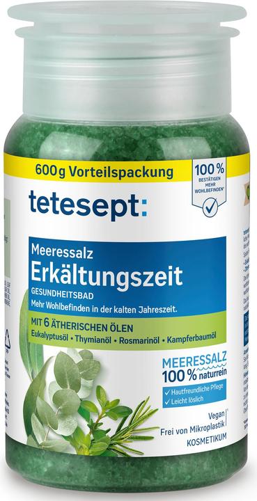 Produktbild Tetesept Erkältungszeit (Badeperlen, 655 g)