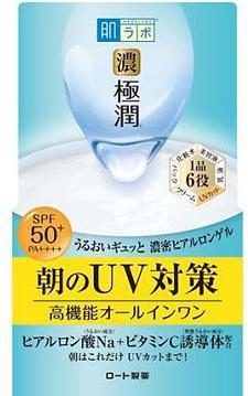 Actual product image Hada Labo Gokujyun UV White Gel SPF50 + / PA ++++ (90g) (Suntan cream, SPF 50+, 90 g)