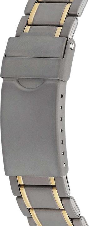 Actual product image ETT EGT-11410-40M Mens Solar Titanium Radio Control Watch (Radio-controlled clock, Analogue wristwatch, Digital watch, 40 mm)