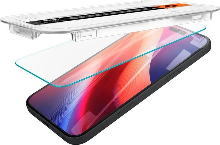 Immagine prodotto Spigen Glass.TR iPhone 15 6.1" "EZ FIT" trasparente szkło hartowane AGL06907 (1 Pezzo/i, Apple iPhone 15)