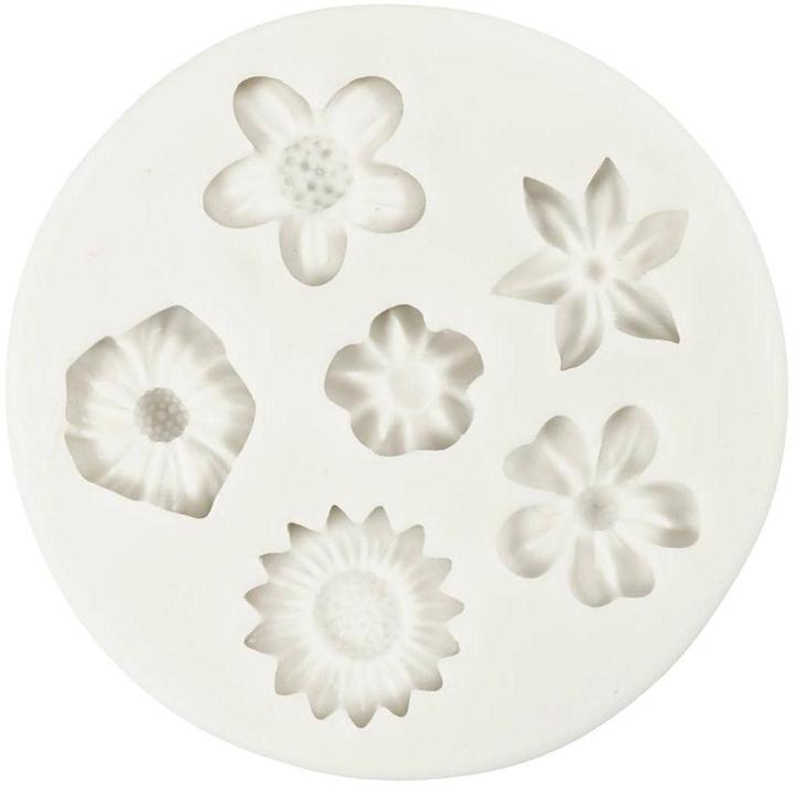 Creativ Company Versiegelung Giessformen Silikon Rosen Motiv (2 x 1.50 x 0.50 cm)