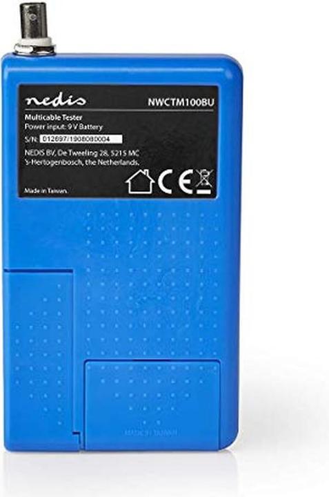 Actual product image Nedis LAN Cable - Tester - LED display - Blue