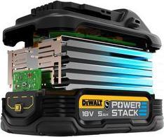 Produktbild DeWalt Powerstack Ersatz-Akku 18 V / 5 Ah (18 V)