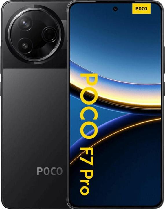 Actual product image Xiaomi Poco F7 Pro (512 GB, Black, 6.67", Dual SIM, 5G)