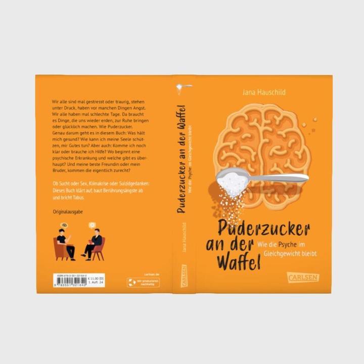 Actual product image Icing sugar on a wafer - How to keep the psyche in balance (Jana Hauschild, German)