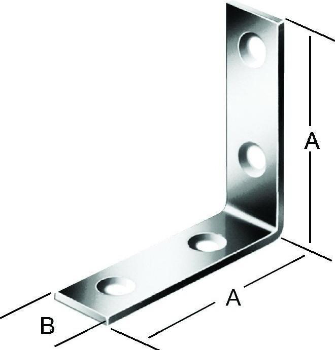 Productafbeelding Pferd Werkzeuge Vormann stoelbeugel gegalvaniseerd 30x30x15x2 mm zonder EAN label (1 Pcs.)