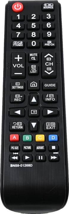 Produktbild Azurano Fernbedienung kompatibel mit SAMSUNG BN59-01268D, BN5901268D (Gerätespezifische Fernbedienung, Infrarot)