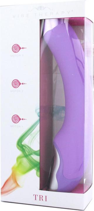 Actual product image Vibe Therapy Tri vibrator