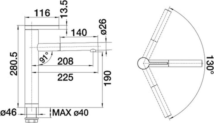 Productafbeelding Blanco Linee-S