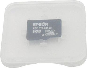 Produktbild Epson TSE MicroSD-Karte, Zertifikatslaufzeit 5 Jahre, Lebensdauer 20 Mio. Signaturen (8 GB, microSDHC, U1, UHS-I)